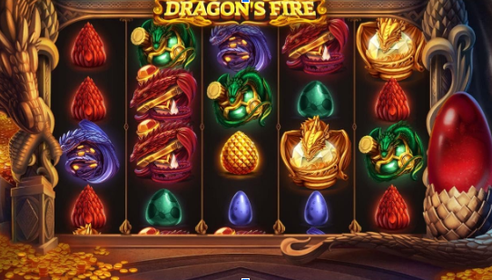Dragon’s Fire（ドラゴンズファイヤー）のプレイ画面