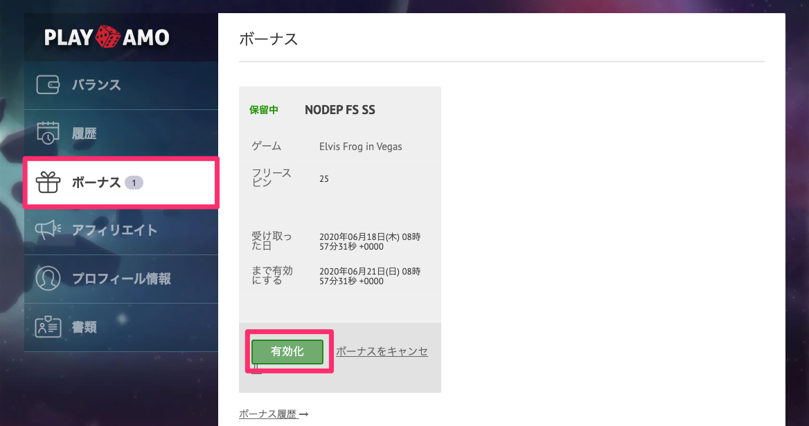 FS有効化２